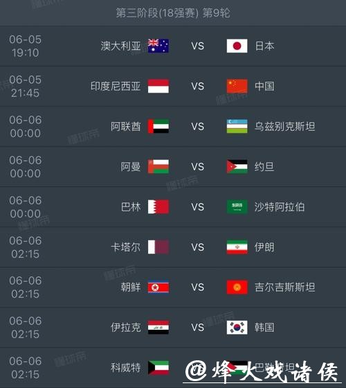 2026世界杯赛程安排全解析